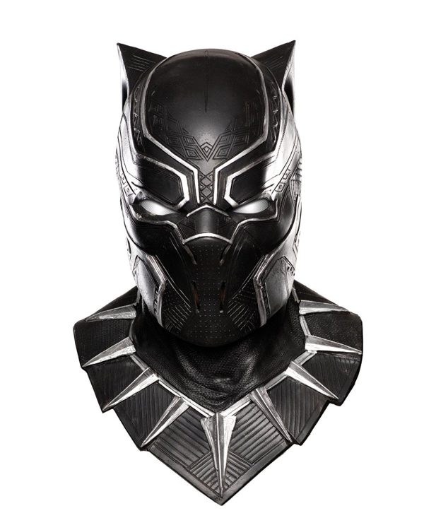 Máscara Pantera Negra Guerra civil Adulto Luxo Máscara Pantera Negra Guerra civil Adulto Luxo