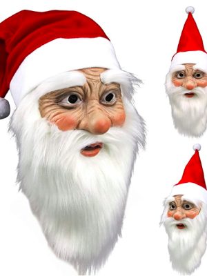 Máscara Papai Noel Adulto Máscara Papai Noel Adulto
