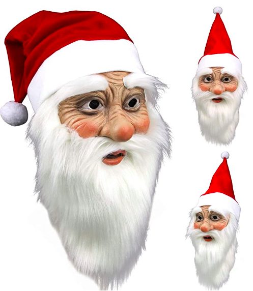 Máscara Papai Noel Adulto Máscara Papai Noel Adulto