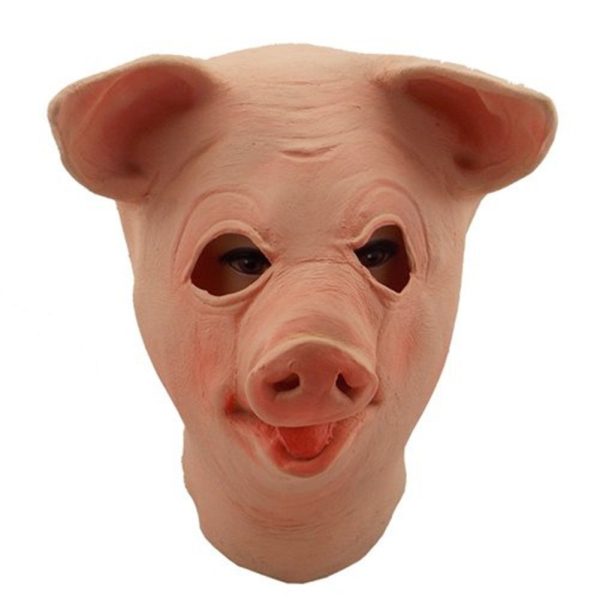 Máscara Porco de Latex Máscara Porco de Latex