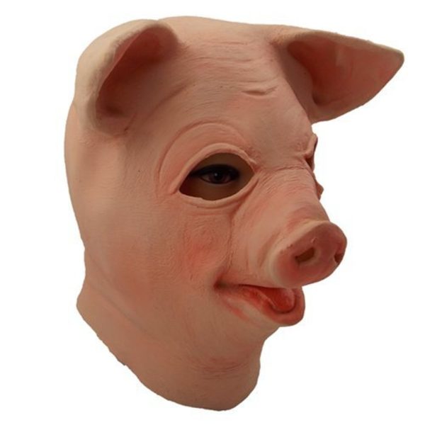 Máscara Porco de Latex Máscara Porco de Latex