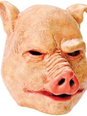 Máscara Porco Mal de Látex