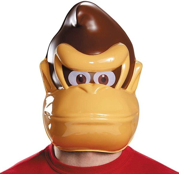 Máscara Super Mario Bros Nintendo King Kong Máscara Super Mario Bros Nintendo King Kong