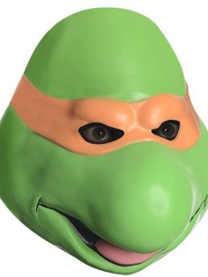 Máscara Tartaruga Ninja Michelangelo Vinil Máscara Tartaruga Ninja Michelangelo Vinil
