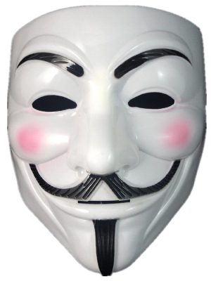 Máscara V de Vingança Vendetta Adulto