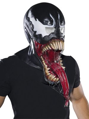 Máscara Venom Adulto Luxo Máscara Venom Adulto Luxo