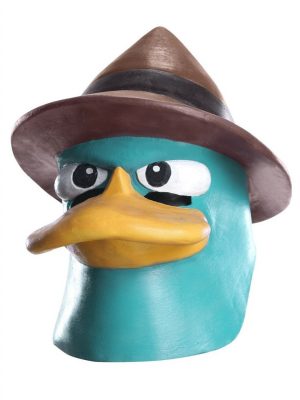 Máscara Vinil Agente Perry de Phineas e Ferb Luxo Máscara Vinil Agente Perry de Phineas e Ferb Luxo