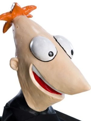Máscara Vinil Phineas de Phineas e Ferb Luxo Máscara Vinil Phineas de Phineas e Ferb Luxo