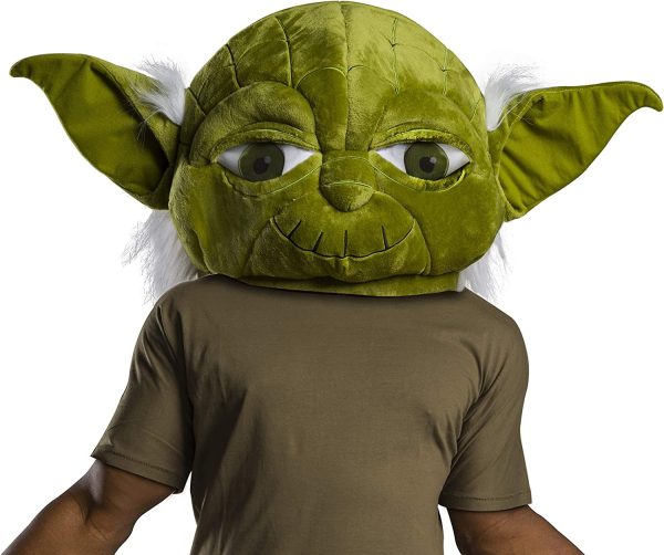 Máscara Yoda Star Wars Plush Máscara Yoda Star Wars Plush