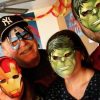 Máscaras dos Vingadores Hulk Thor Capitão América Homem de Ferro