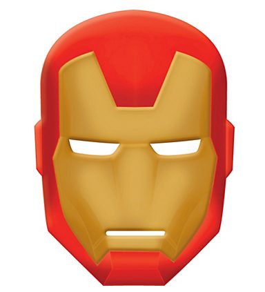 Máscaras Homem de Ferro Os Vingadores com 6uni Máscaras Homem de Ferro Os Vingadores com 6uni