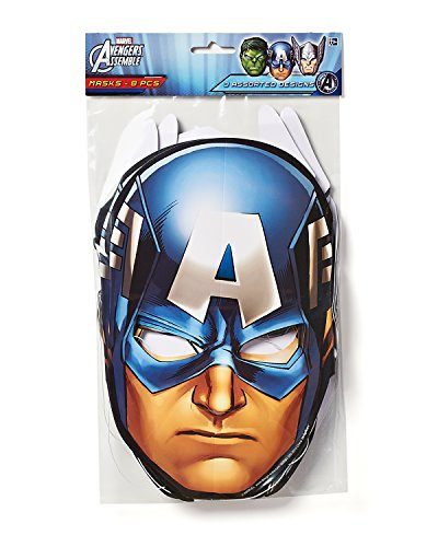 Máscaras Hulk Thor Capitão América Homem de Ferro Os Vingadores Máscaras Hulk Thor Capitão América Homem de Ferro Os Vingadores
