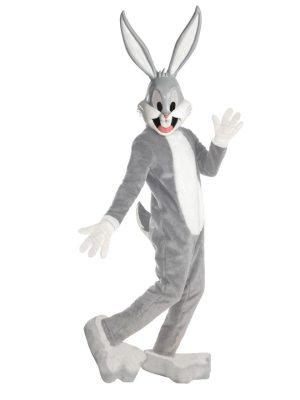 Fantasia Mascote Adulto do Coelho Perna Longa Looney Tunes Fantasia Mascote Adulto do Coelho Perna Longa Looney Tunes