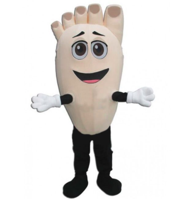 Mascote Pézão Pé Luxo Adulto