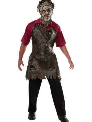 Avental Leatherface Adulto Luxo Avental Leatherface Adulto Luxo