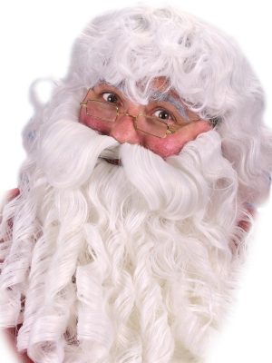 Barba Bigode e Peruca do Papai Noel