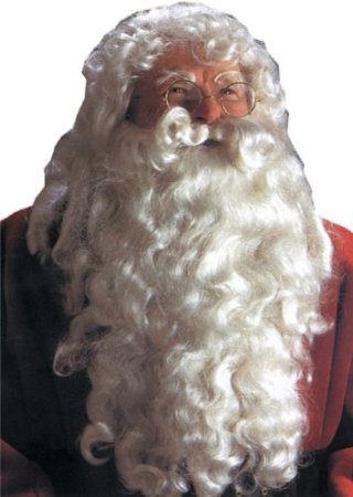 Barba Bigode e Peruca do Papai Noel Luxo