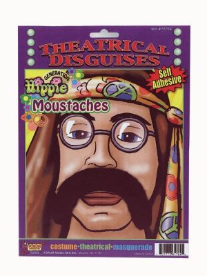 Bigode Hippie anos 70