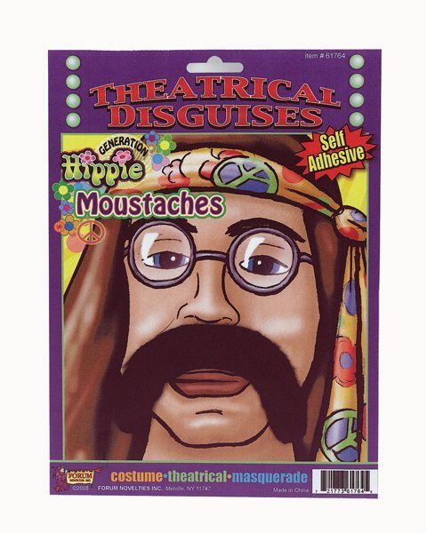 Bigode Hippie anos 70