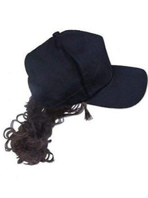 Boné Disfarce Cabelo preto Billy Bob Billy Ray Boné Disfarce Cabelo preto Billy Bob Billy Ray