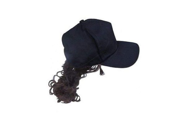 Boné Disfarce Cabelo preto Billy Bob Billy Ray Boné Disfarce Cabelo preto Billy Bob Billy Ray
