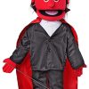 Boneco Fantoche Ventríloquo Diabo Luxo