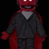Boneco Fantoche Ventríloquo Diabo Luxo