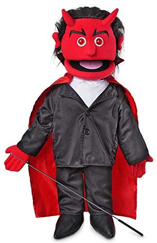 Boneco Fantoche Ventríloquo Diabo Luxo Boneco Fantoche Ventríloquo Diabo Luxo
