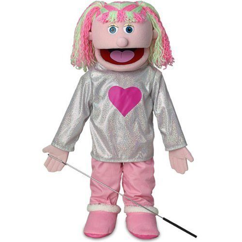 Boneco Fantoche Ventríloquo Jovem Garota Kimmie Luxo Boneco Fantoche Ventríloquo Jovem Garota Kimmie Luxo