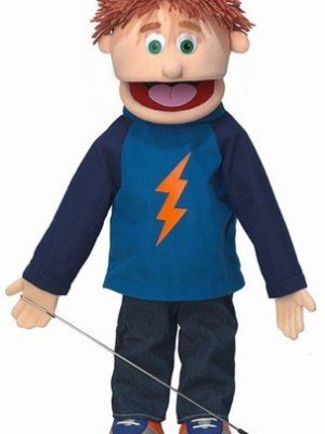 Boneco Fantoche Ventríloquo Jovem Garoto Tommy Luxo Boneco Fantoche Ventríloquo Jovem Garoto Tommy Luxo