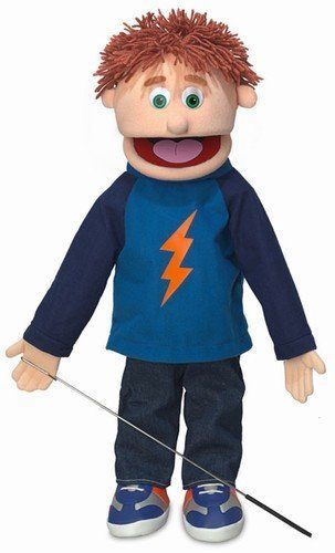 Boneco Fantoche Ventríloquo Jovem Garoto Tommy Luxo