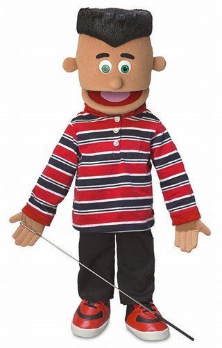 Boneco Fantoche Ventríloquo Jovem Jon Luxo Boneco Fantoche Ventríloquo Jovem Jon Luxo