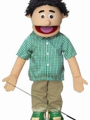 Boneco Fantoche Ventríloquo Jovem Kenny Luxo Boneco Fantoche Ventríloquo Jovem Kenny Luxo