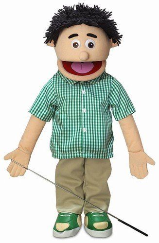 Boneco Fantoche Ventríloquo Jovem Kenny Luxo Boneco Fantoche Ventríloquo Jovem Kenny Luxo