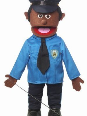 Boneco Fantoche Ventríloquo Policial Bill Luxo Boneco Fantoche Ventríloquo Policial Bill Luxo