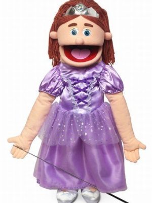 Boneco Fantoche Ventríloquo Princesa Luxo Boneco Fantoche Ventríloquo Princesa Luxo