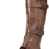 Bota Marrom Adulto Luxo