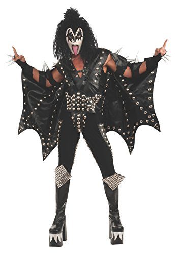 Botas Kiss Gene Simmons Demon Luxo Adulto Botas Kiss Gene Simmons Demon Luxo Adulto