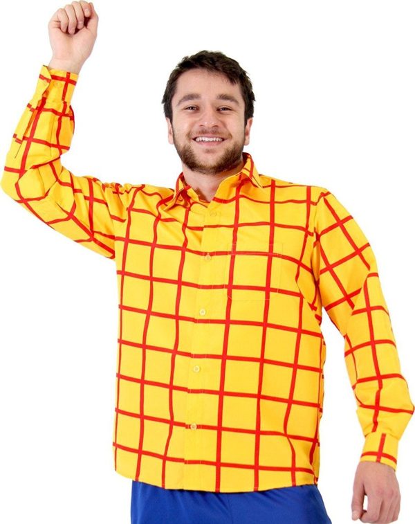 Camisa Woody Toy Story Adulto Camisa Woody Toy Story Adulto