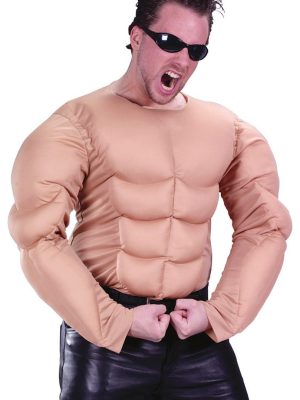 Camiseta Adulto Peito Musculoso Camiseta Adulto Peito Musculoso