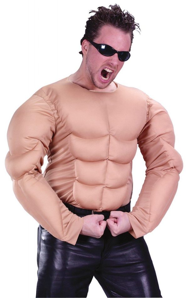 Camiseta Adulto Peito Musculoso Camiseta Adulto Peito Musculoso