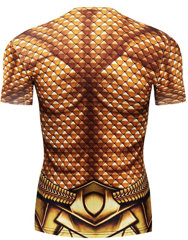 Camiseta Aquaman Adulto Curta Camiseta Aquaman Adulto Curta
