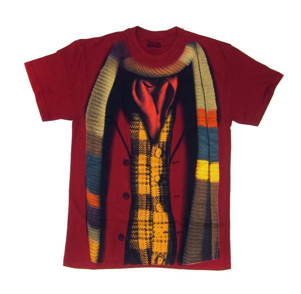 Camiseta Casaco e Cachecol Doctor Who Camiseta Casaco e Cachecol Doctor Who