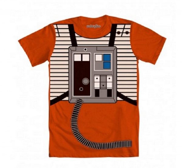 Camiseta do Piloto X Wing Adulto Camiseta do Piloto X Wing Adulto