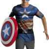 Camiseta e Máscara do Capitão América Os Vingadores