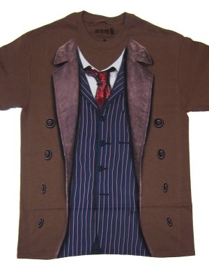 Camiseta Homem de Casaco Doctor Who Camiseta Homem de Casaco Doctor Who