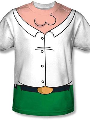 Camiseta Peter Griffin Uma Família da Pesada adulto