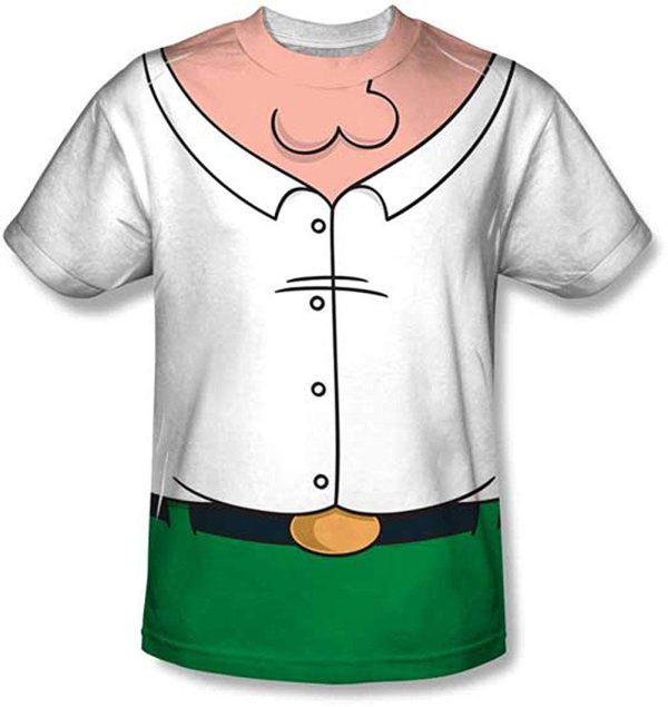 Camiseta Peter Griffin Uma Família da Pesada adulto