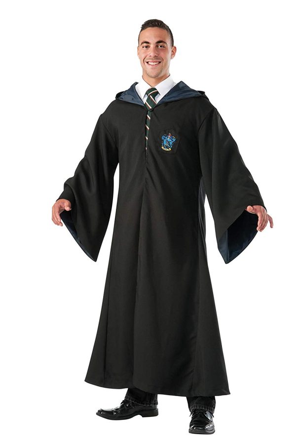 Capa Harry Potter Adulto Azul Elite Capa Harry Potter Adulto Azul Elite