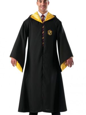 Capa Harry Potter Adulto Dourado Amarelo Elite